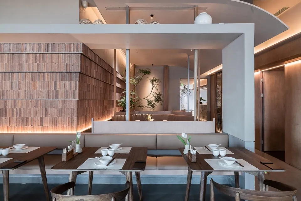 郑州BB贝博大推荐雁舍连锁餐饮店装建设计规划(图3) 郑州BB贝博大推荐雁舍连锁餐饮店装建设计规划(图3)