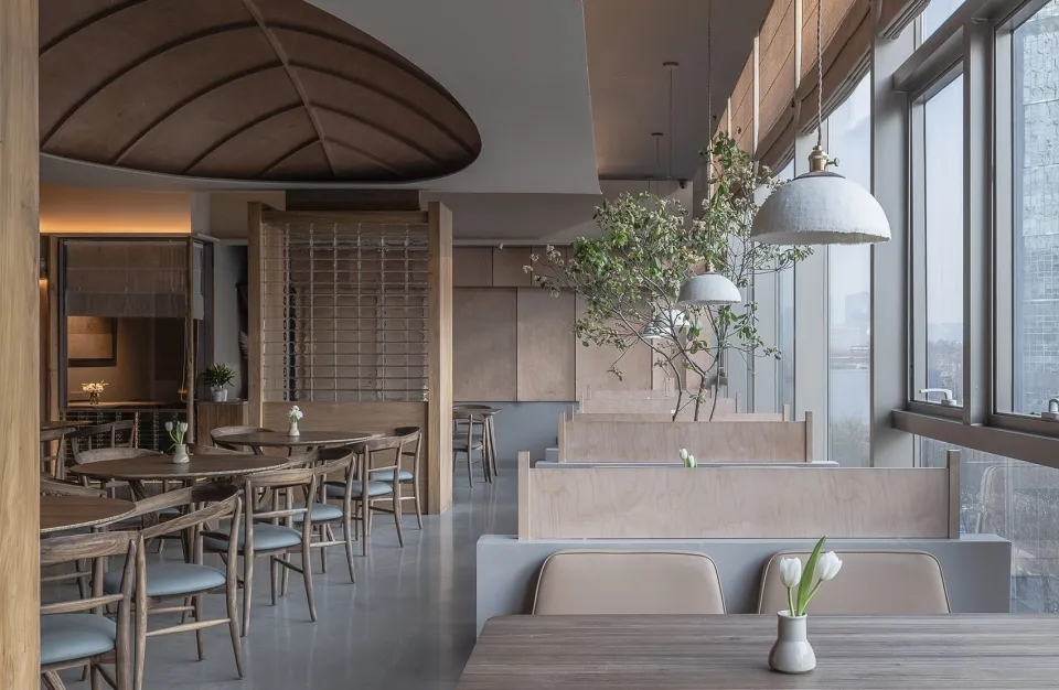 郑州BB贝博大推荐雁舍连锁餐饮店装建设计规划(图9) 郑州BB贝博大推荐雁舍连锁餐饮店装建设计规划(图9)