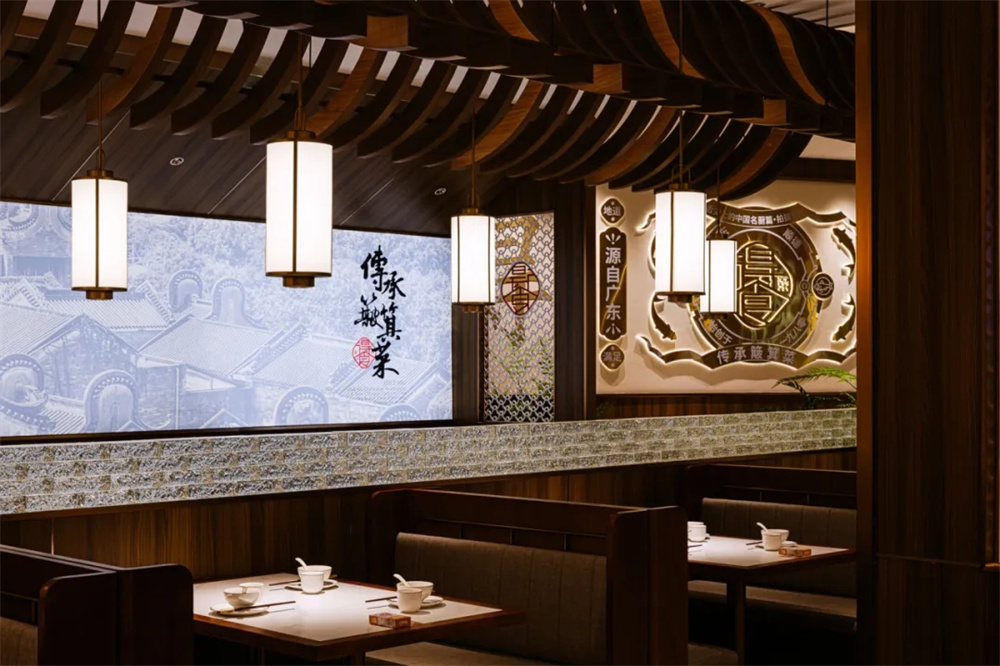传承簸箕菜得食粤菜餐厅装建设计规划(图11) 传承簸箕菜得食粤菜餐厅装建设计规划(图11)