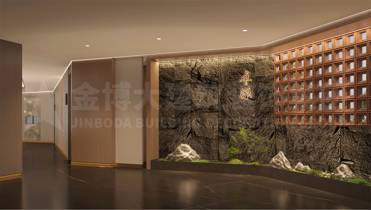 郑州卓源中餐酒楼装建设计