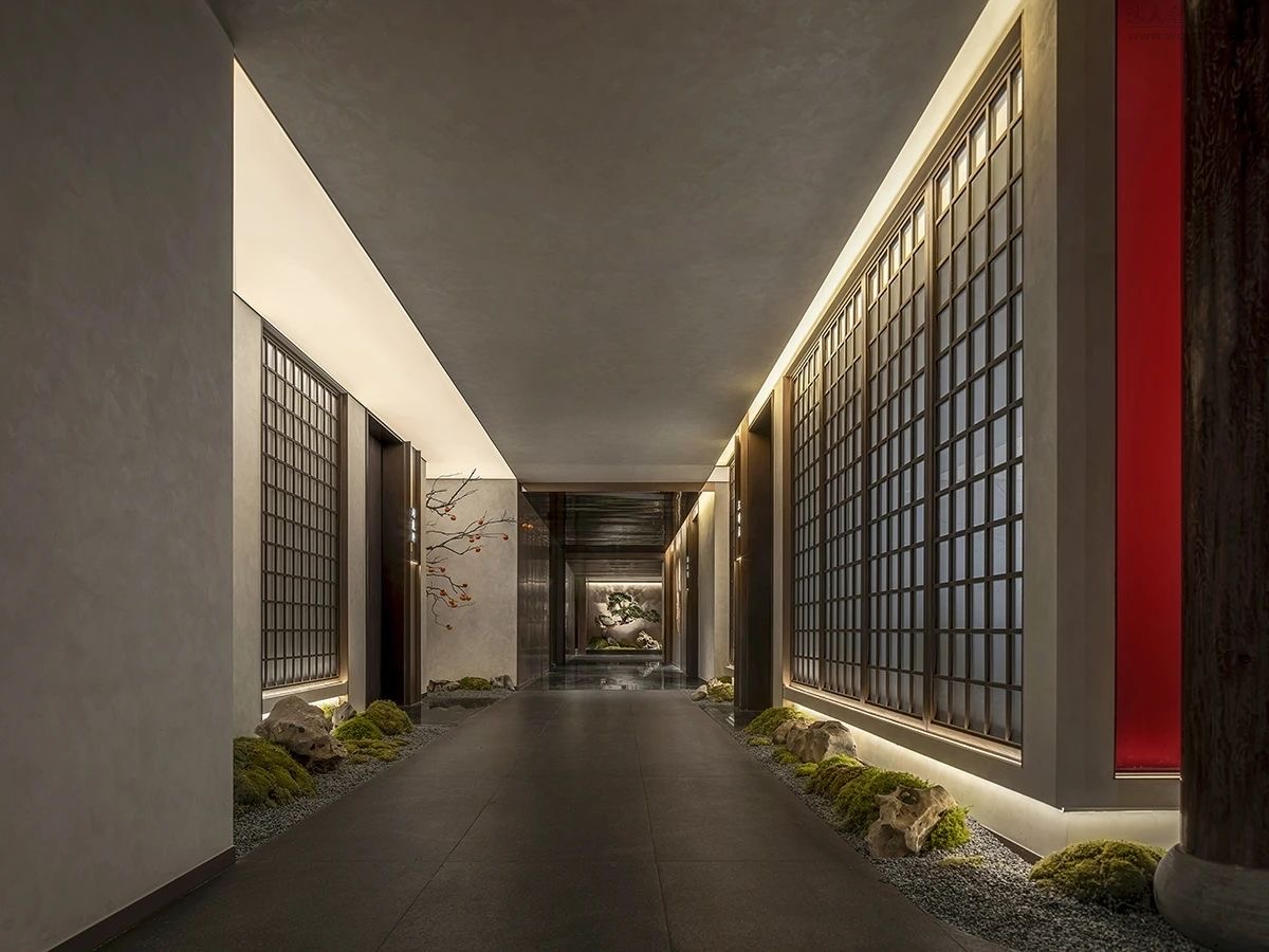 郑州BB贝博大推荐芙蓉湾东方美学餐厅装建设计案例(图2) 郑州BB贝博大推荐芙蓉湾东方美学餐厅装建设计案例(图2)
