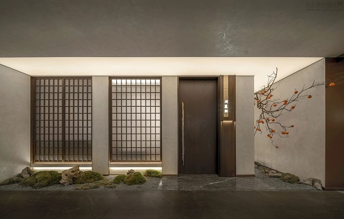 郑州BB贝博大推荐芙蓉湾东方美学餐厅装建设计案例(图5) 郑州BB贝博大推荐芙蓉湾东方美学餐厅装建设计案例(图5)
