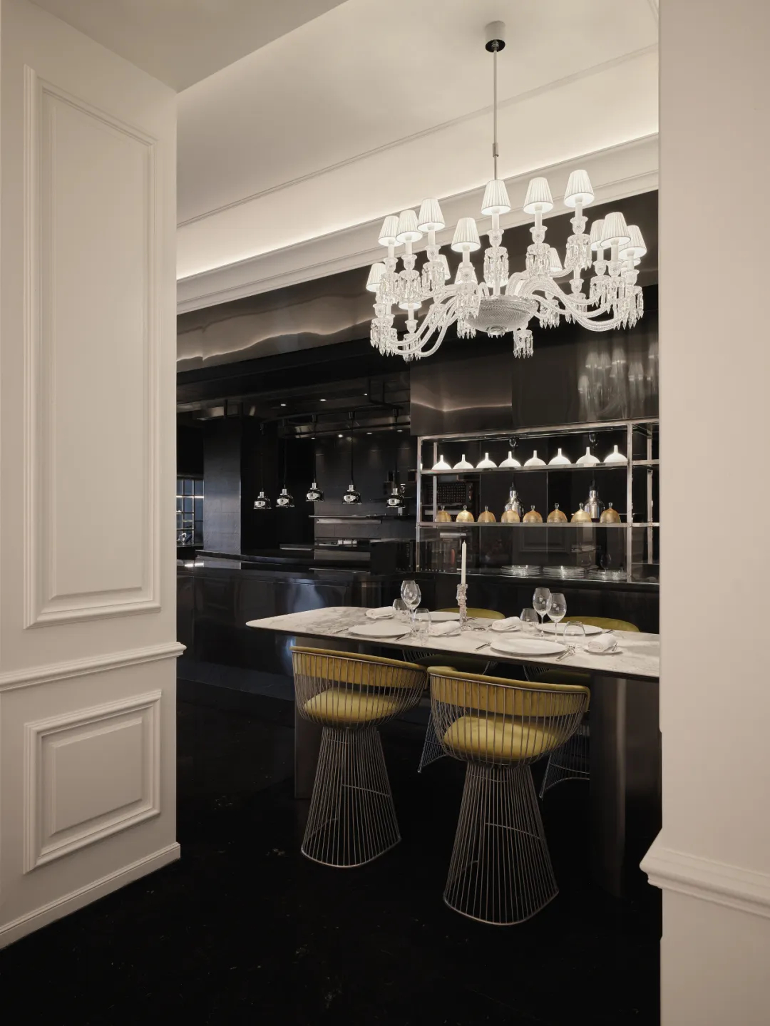 法度美学浪漫优雅   LAtelier 18法餐厅装建设计(图10)