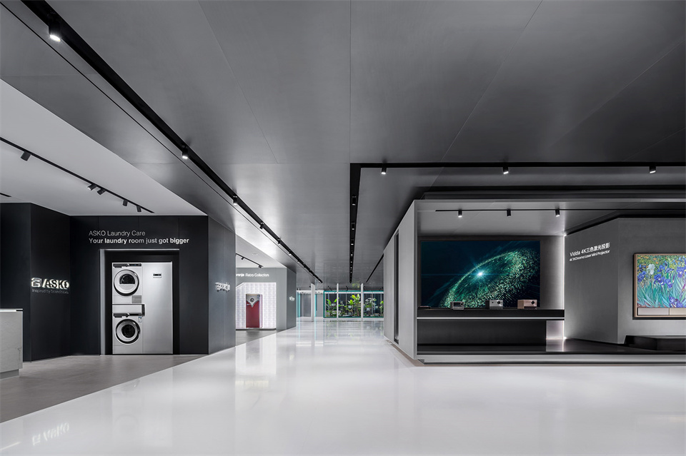 极简科技未来   海信集团展厅装建设计案例(图4)