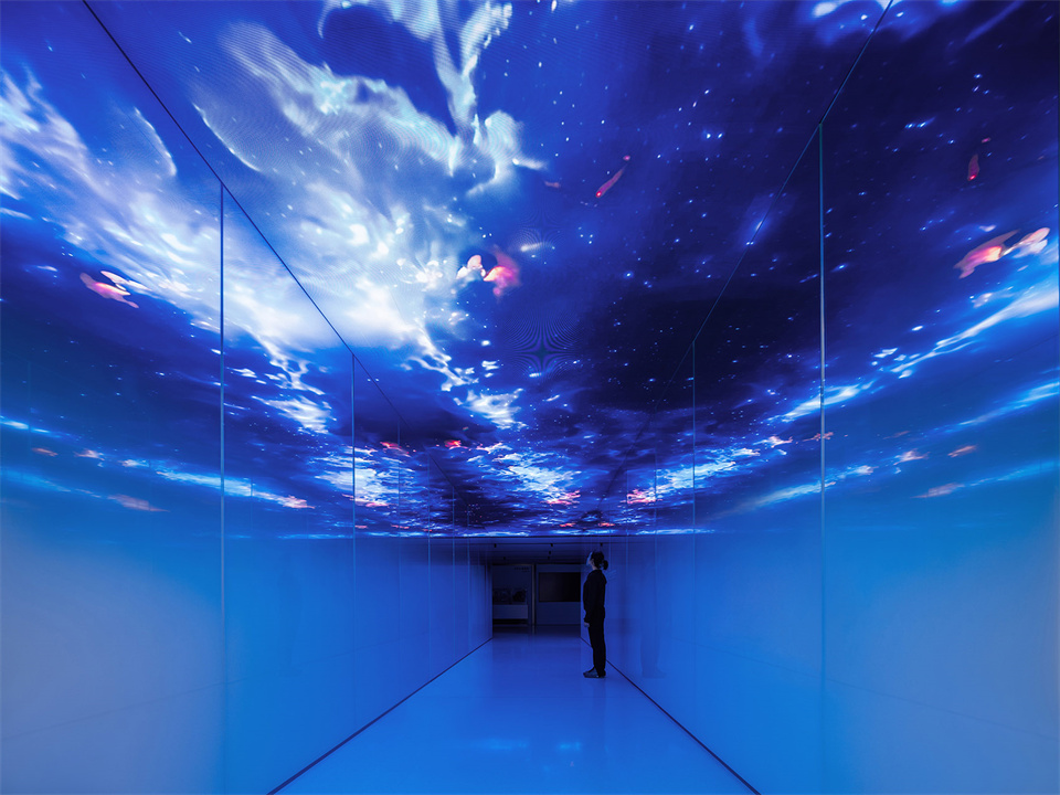 极简科技未来   海信集团展厅装建设计案例(图10)
