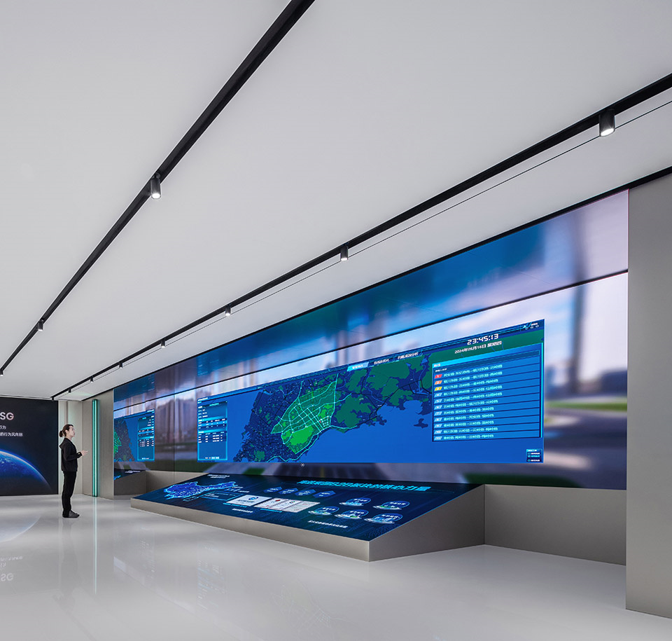 极简科技未来   海信集团展厅装建设计案例(图14)