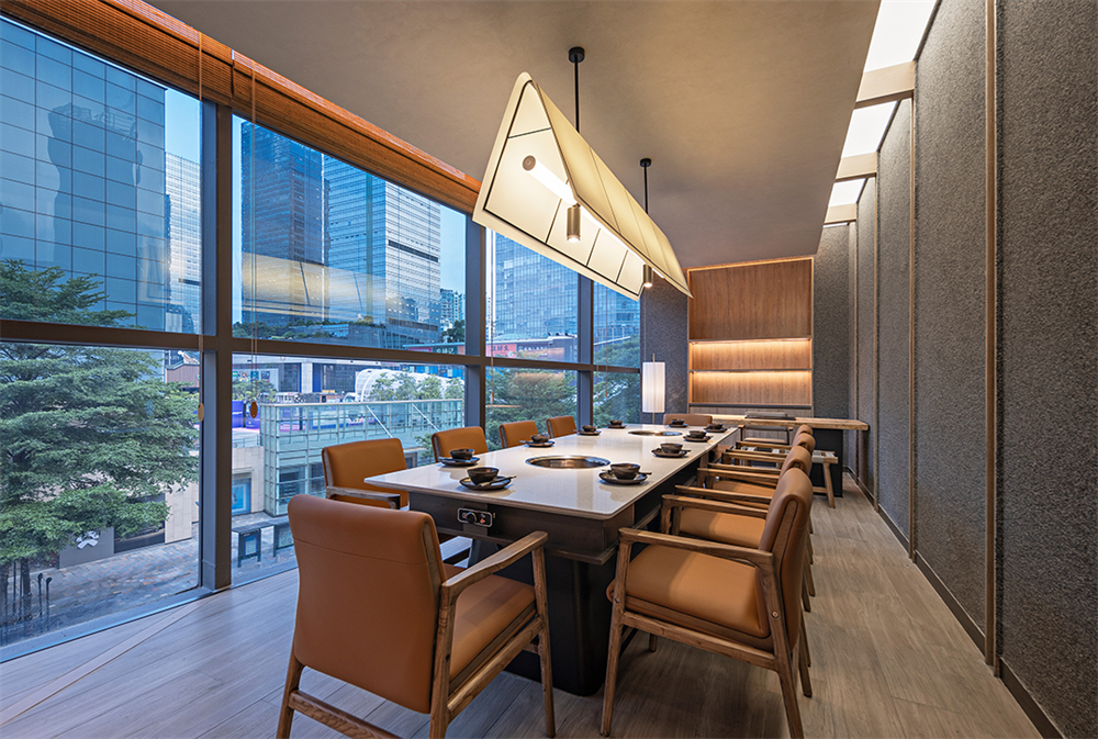 迷雾丛林场景   翠焱成都火锅店装建设计规划(图11)