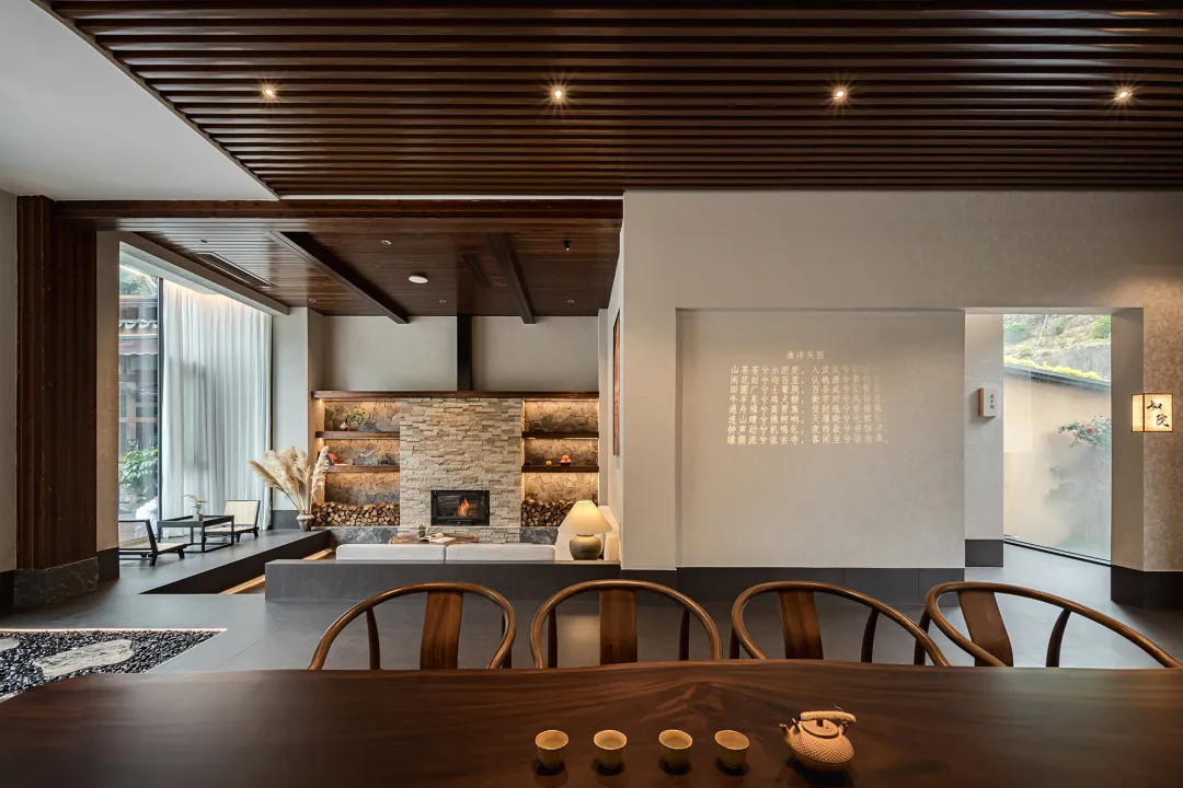东方美学  五峰如院天井餐厅装建设计(图5)