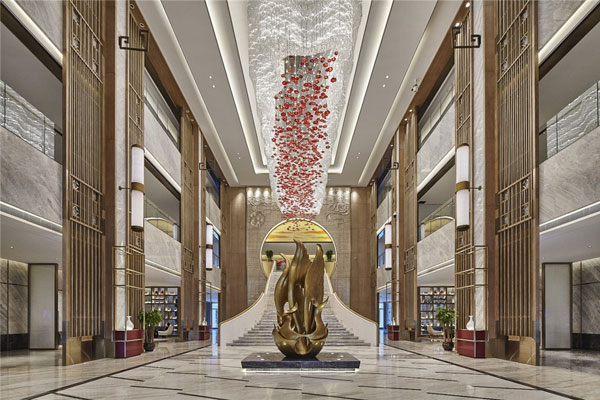 格兰云天五星级酒店装建