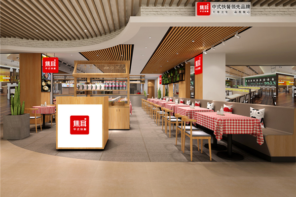 焦耳中式连锁快餐厅装建